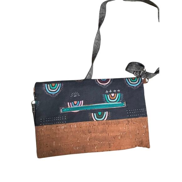 MoF Thin Handbag Rainbows Fold Over - Picture 2 of 8